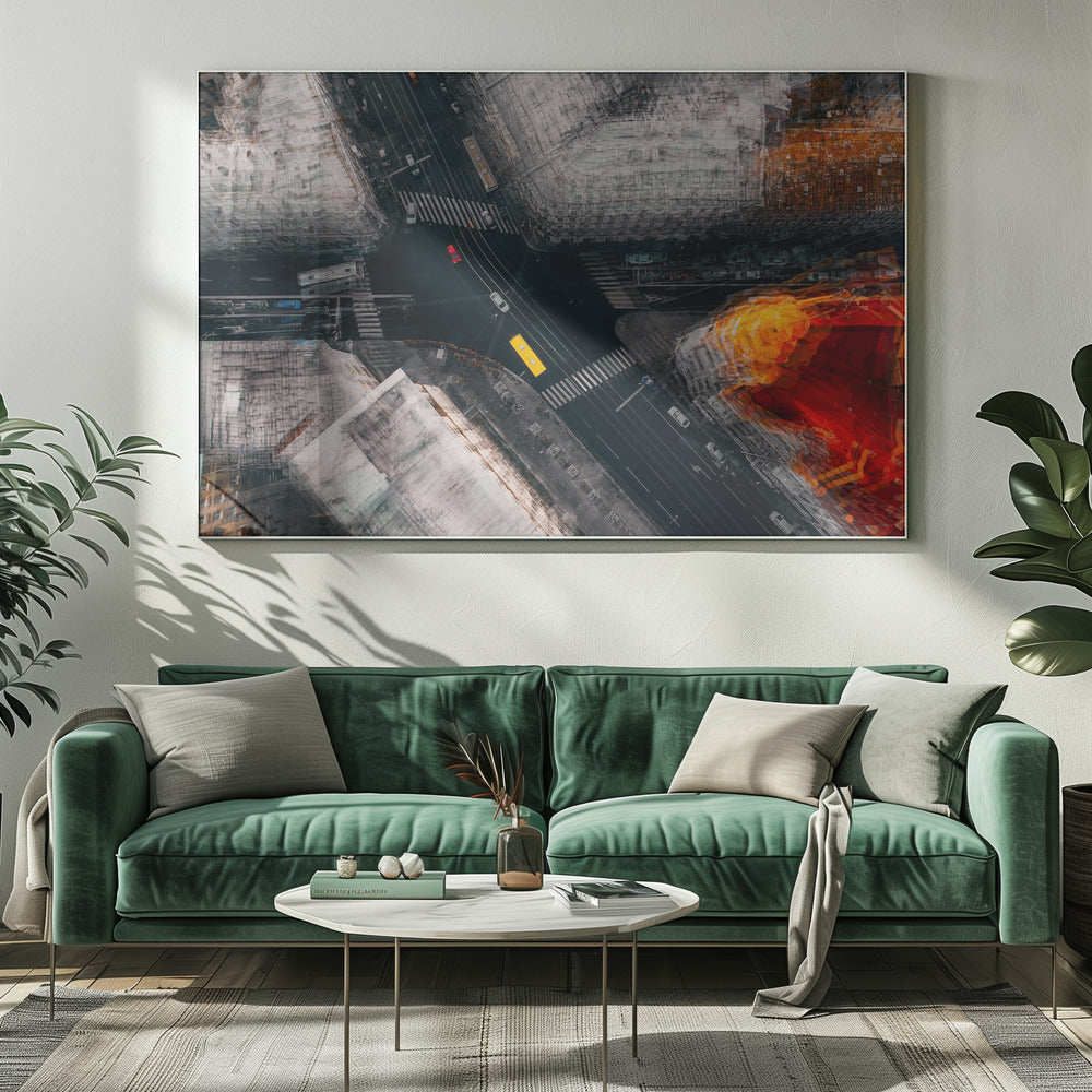 Moscow crossroad | Canvas