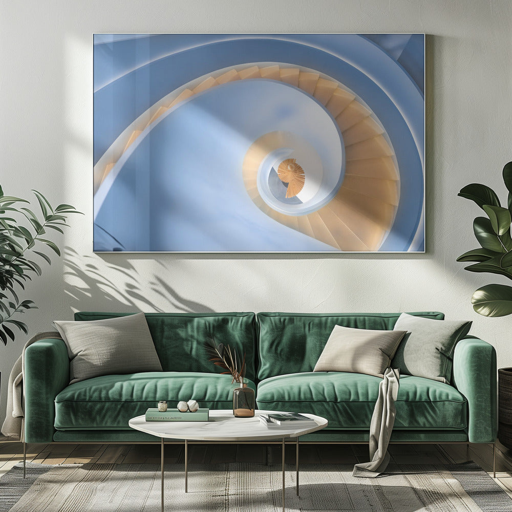 spiral stairs | Canvas