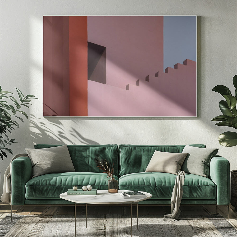 Muralla Roja #7 | Canvas