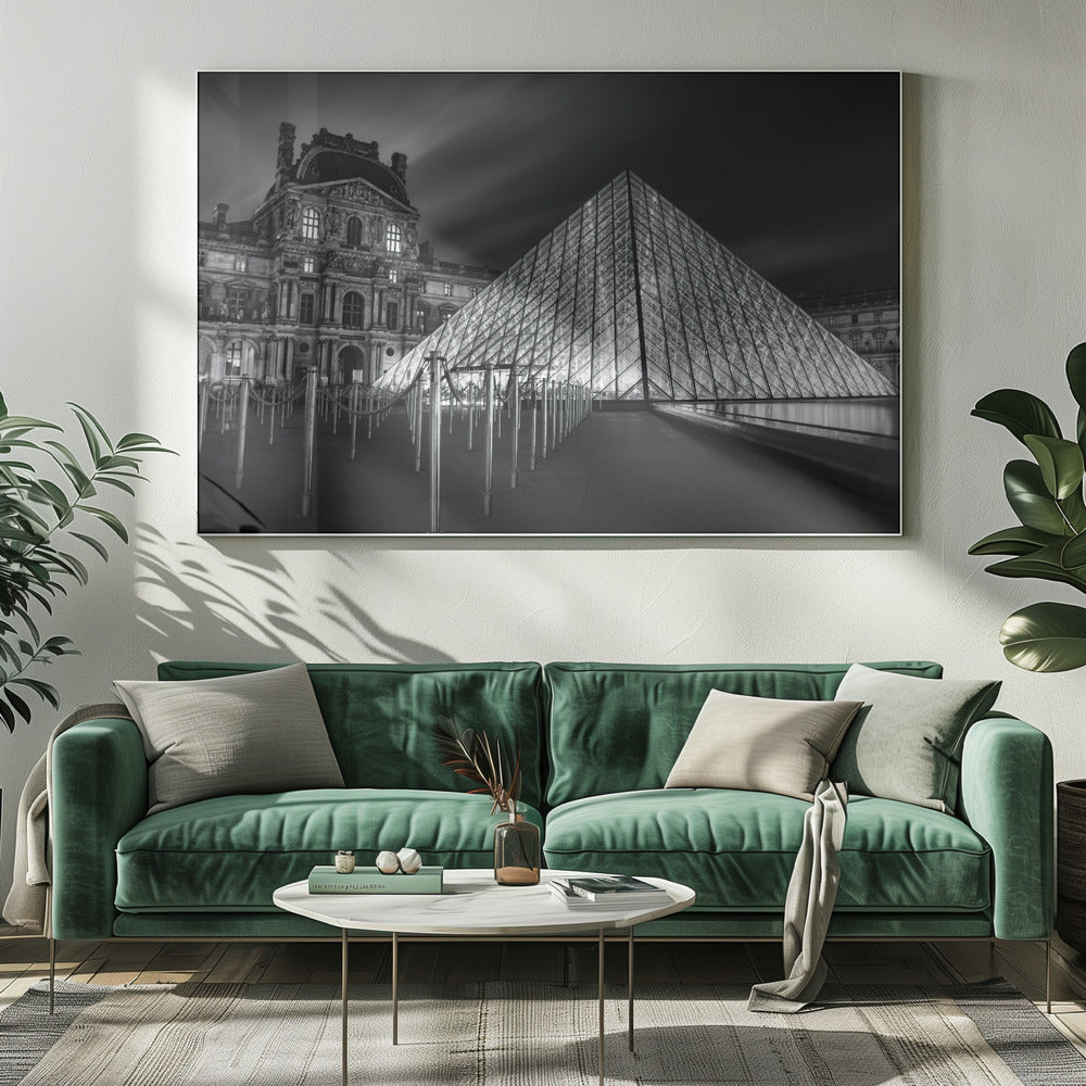 Louvre at Night | Canvas