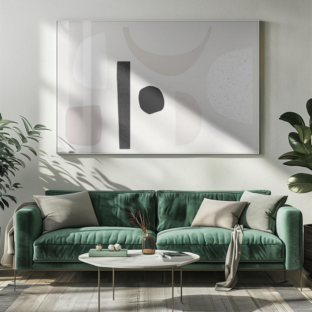 Abstract Shapes Dance | Canvas
