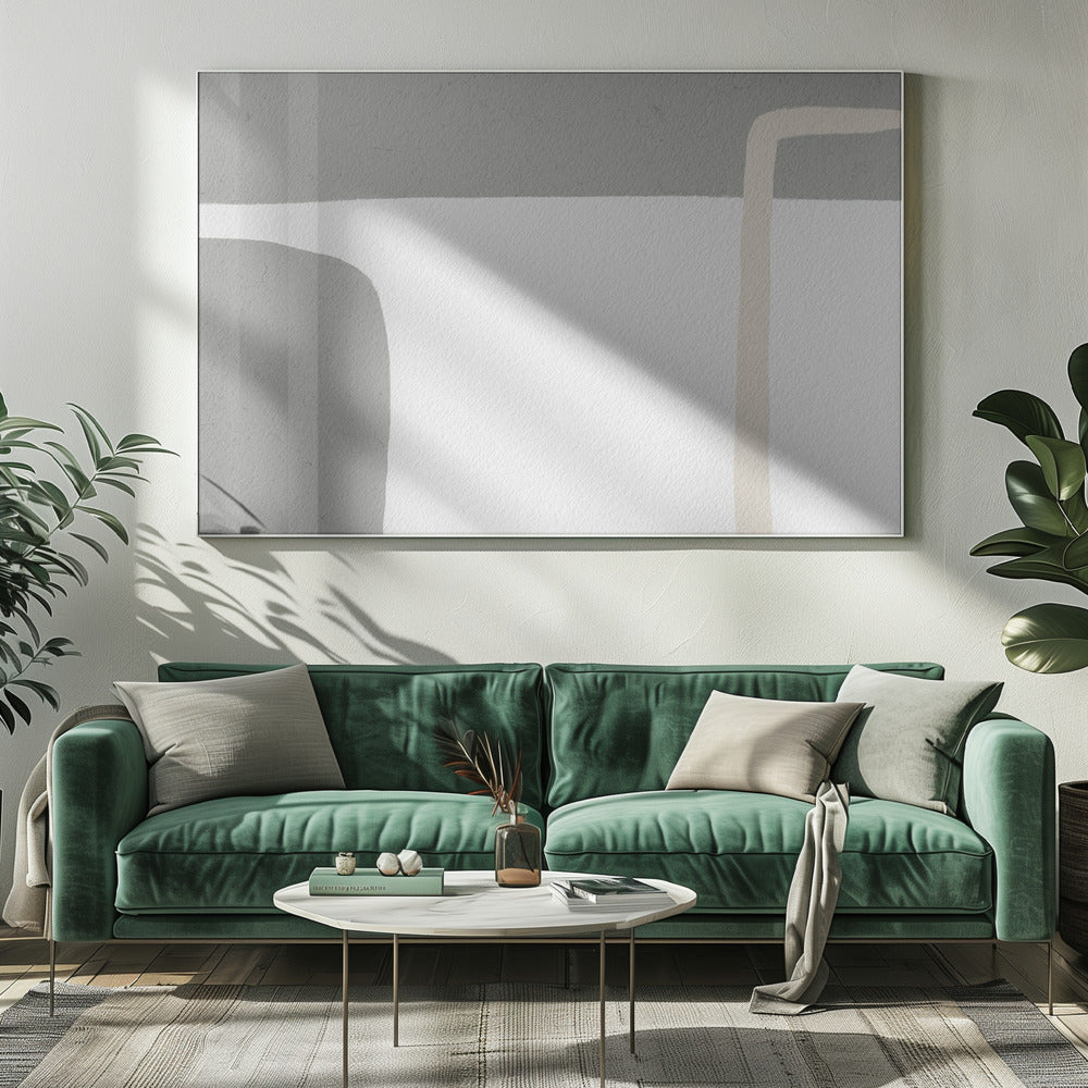 Muted Geometric Forms | Canvas