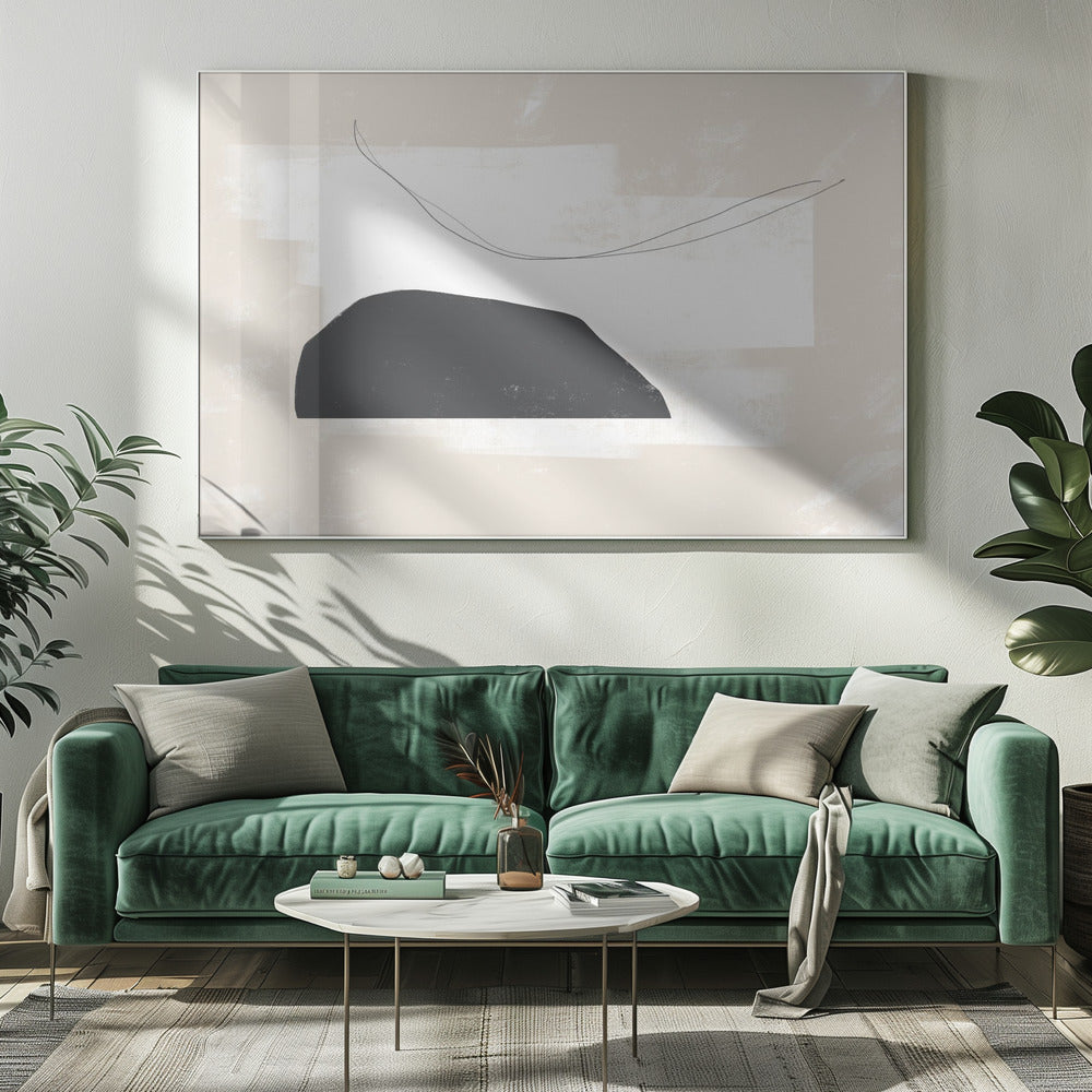 Black Geometric Shapes | Canvas