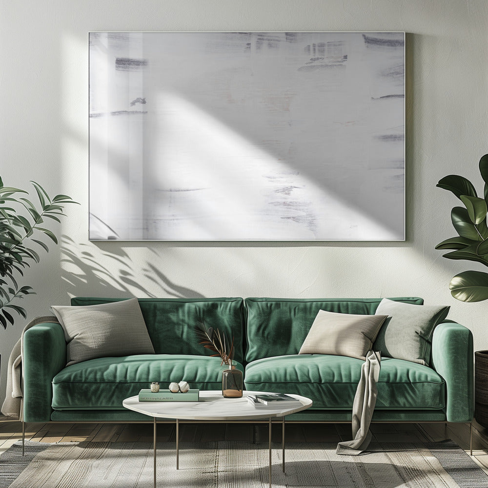 Blend Of White And Gray Tones | Canvas