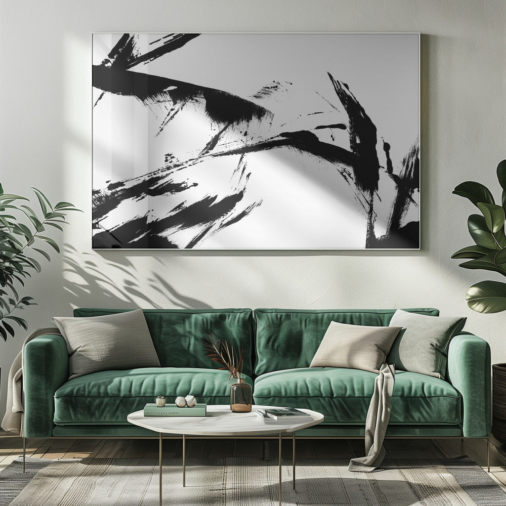 Feathery Streak | Canvas
