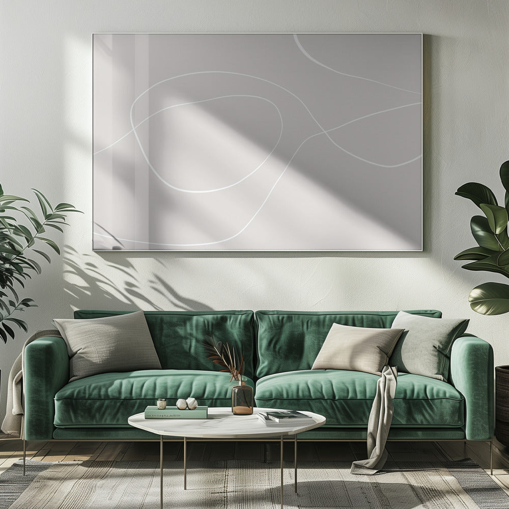 Flowing Lines Dance | Canvas