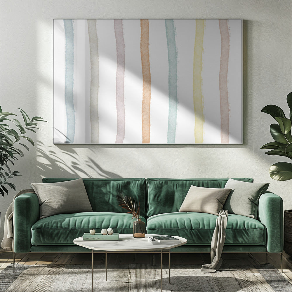 Colorful Lines | Canvas