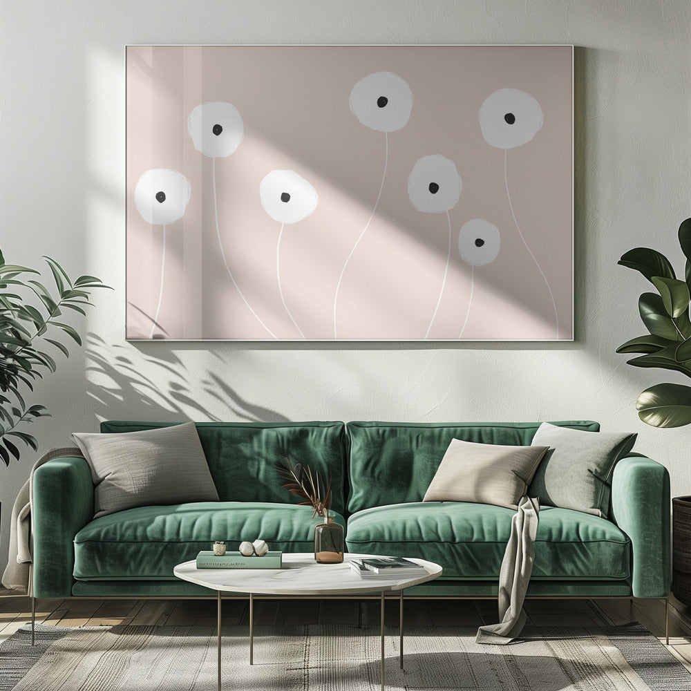 Scandi Flowers | Canvas