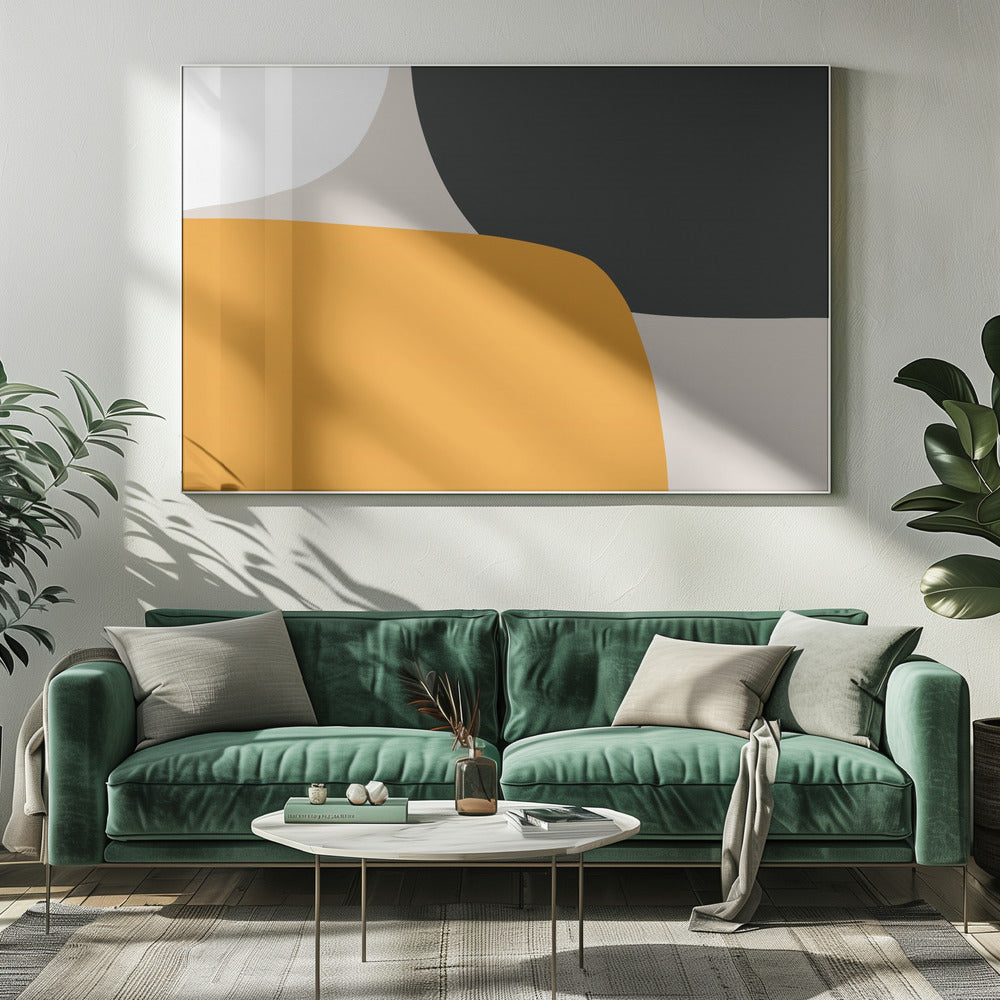 Bold Geometric Shapes | Canvas