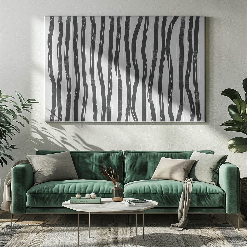 Wave Stripes | Canvas