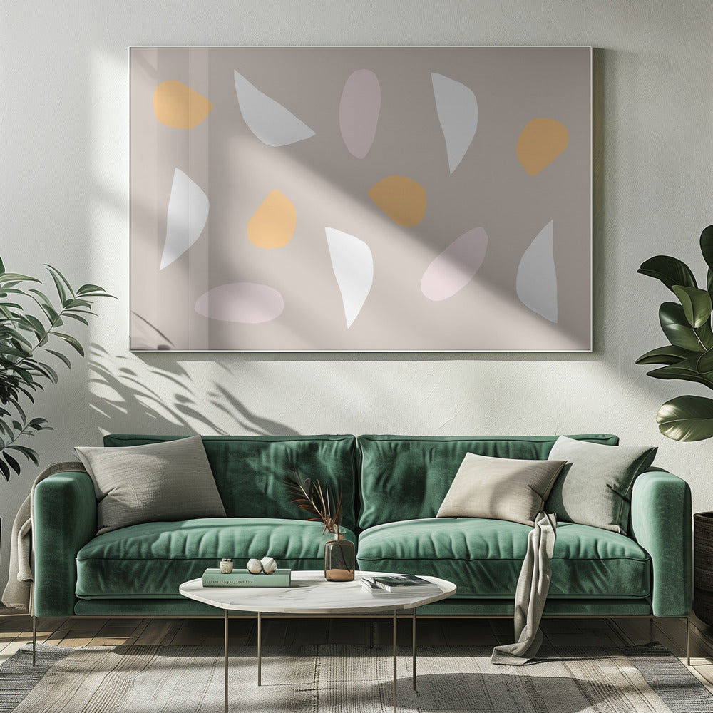 Minimalist Pastel Shapes | Canvas