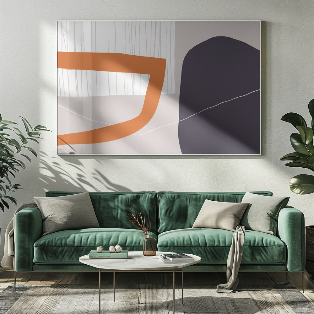 Bold Geometric Shapes | Canvas