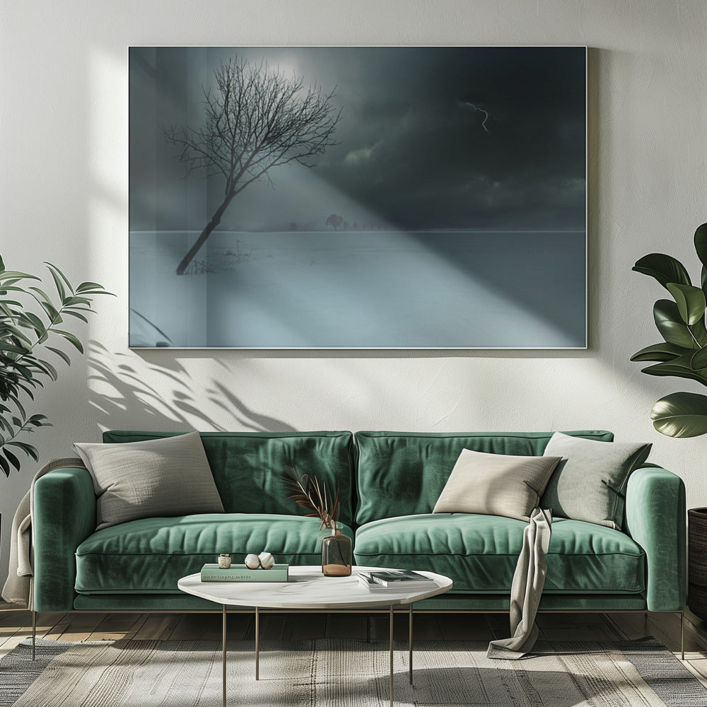 Wintergewitter | Canvas