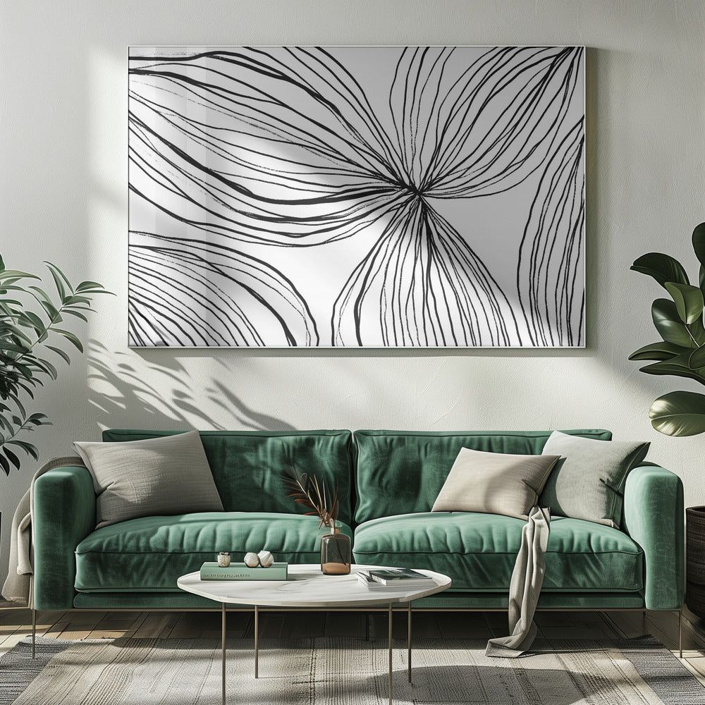 Flowing Petals | Canvas
