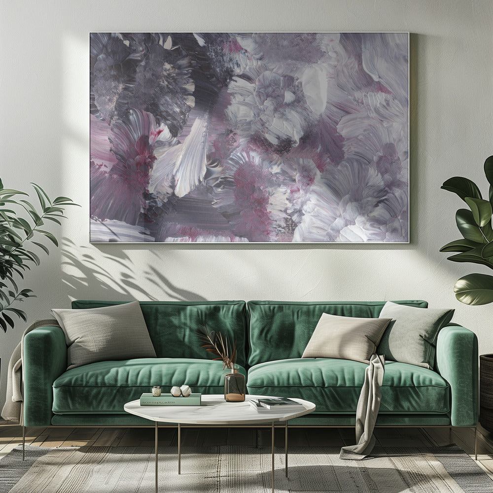 Floral Impressionist Brushstrokes | Canvas