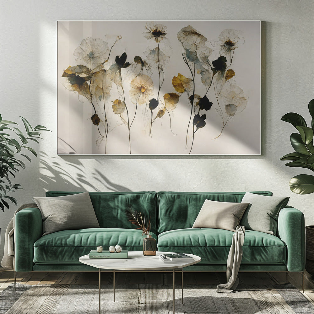 Beautiful Dry Flowers | Canvas