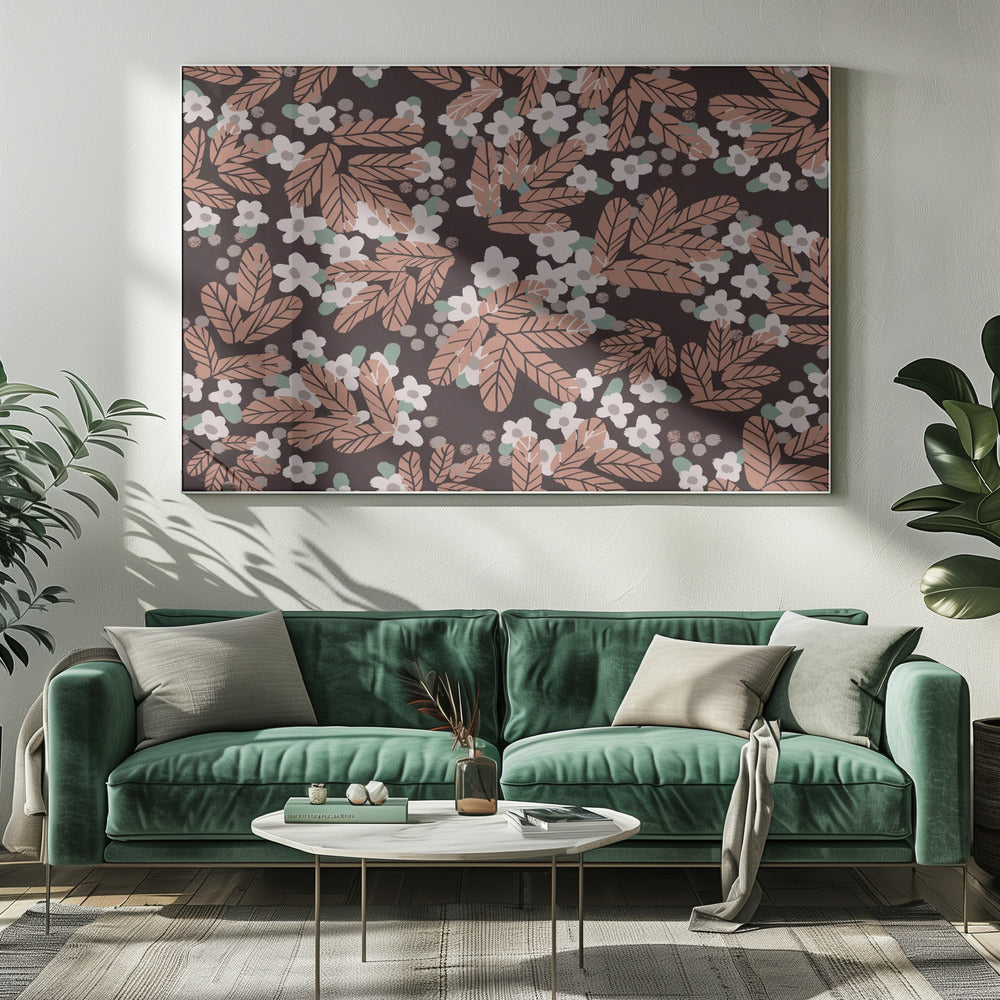 Autumn Blossom Pattern | Canvas