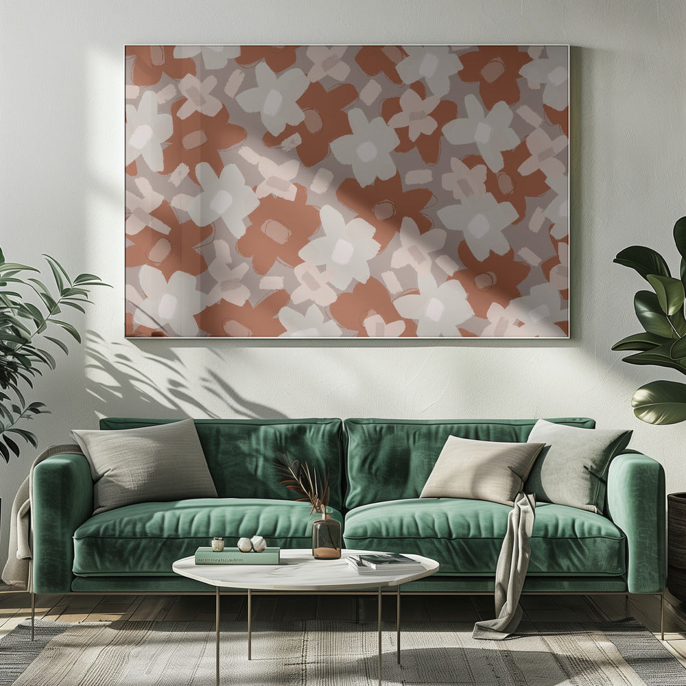 Rustic Blossom Field | Canvas