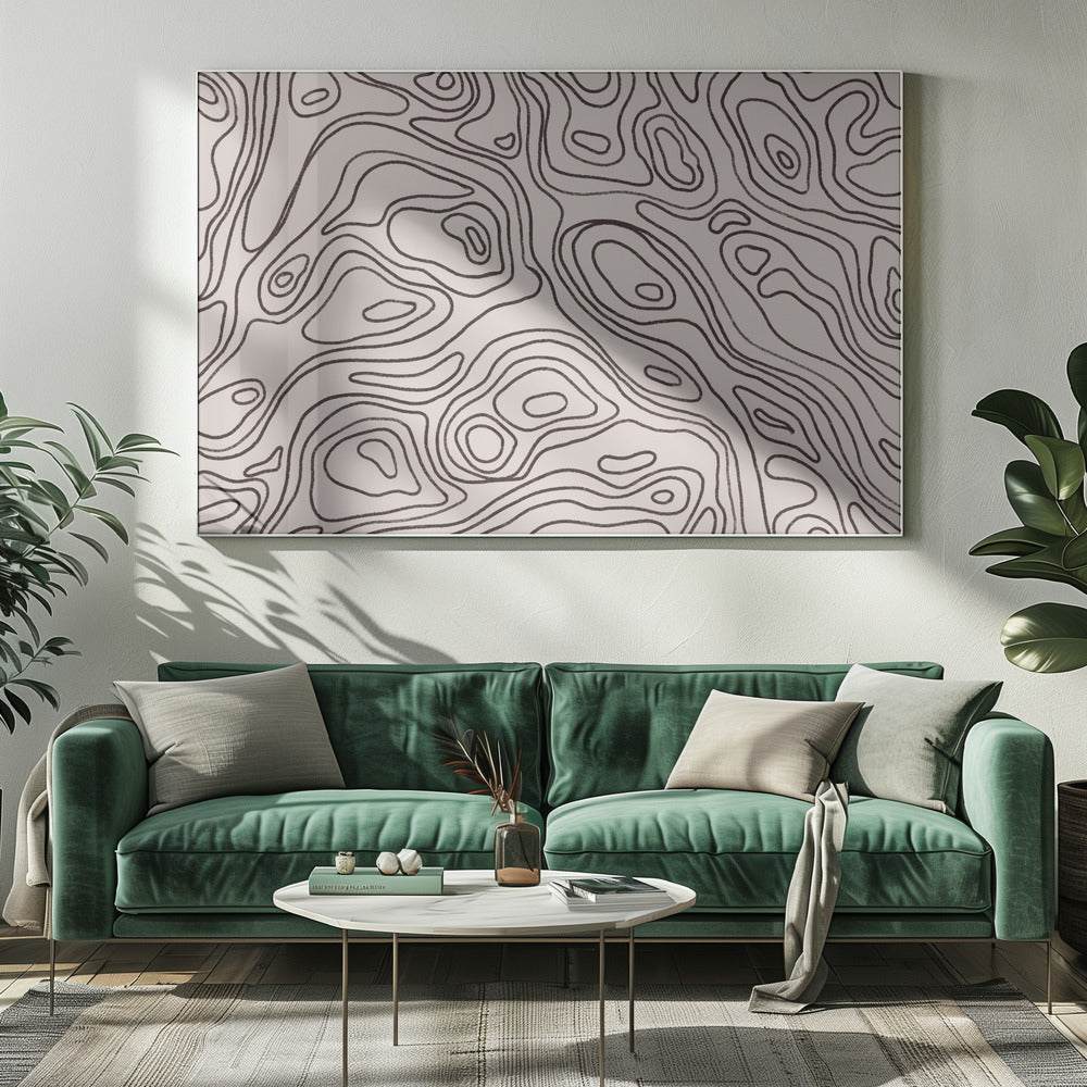 Contour Dreamscape | Canvas