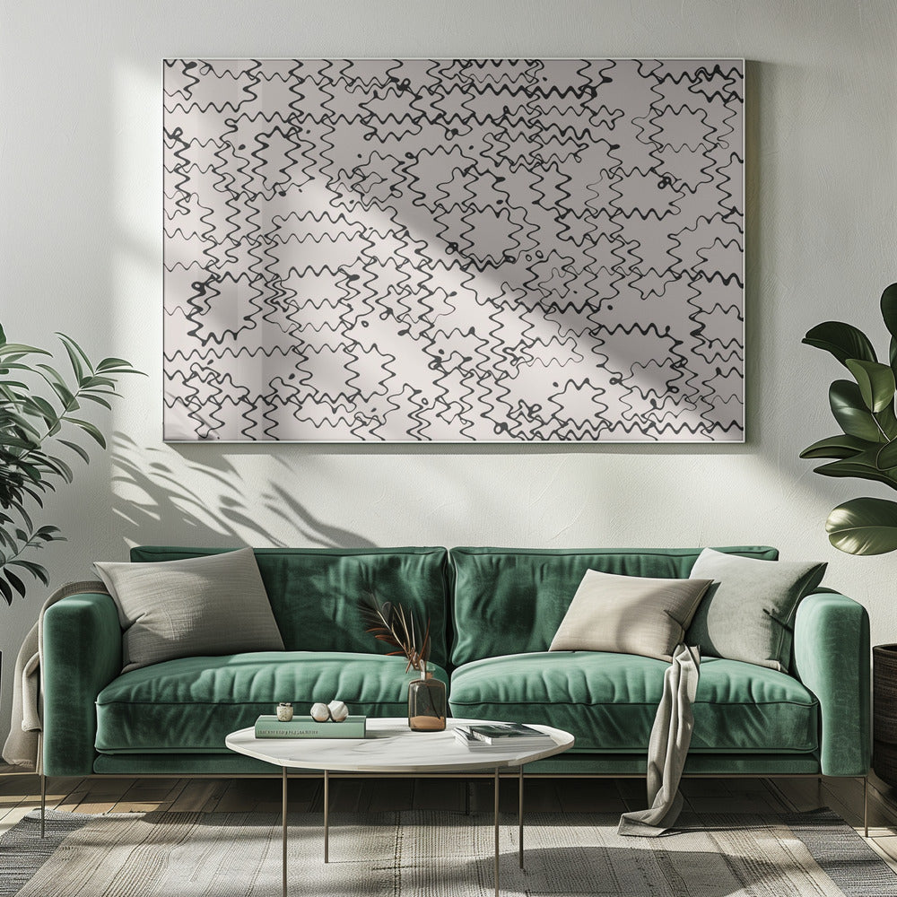 Zigzag Reverie | Canvas