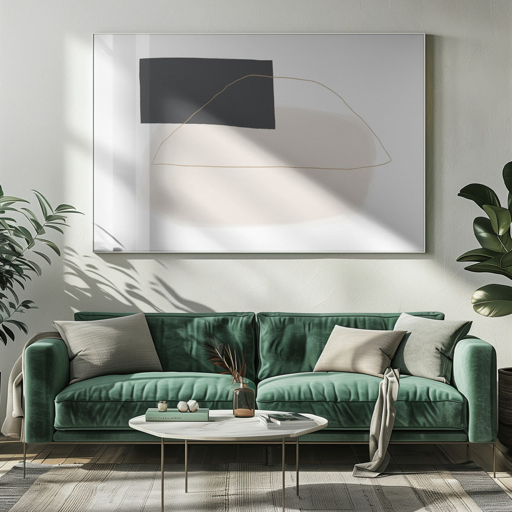 Geometric Shapes and Muted Tones | Canvas