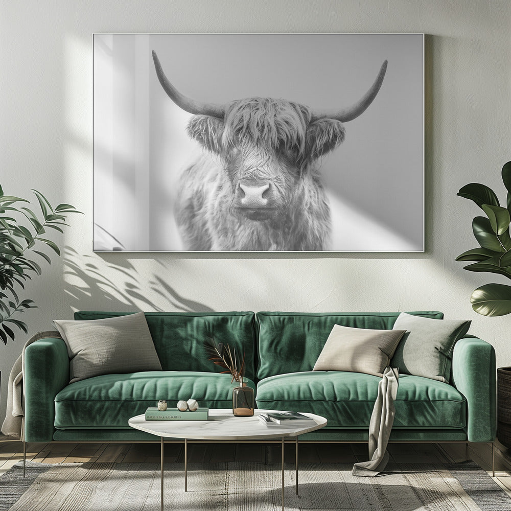 Highland Bull | Canvas