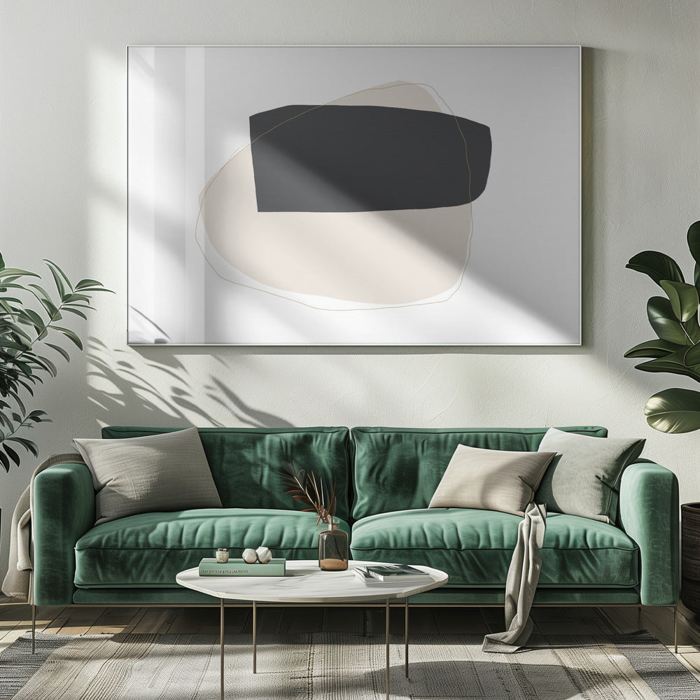 Geometric Shapes and Neutral | Canvas