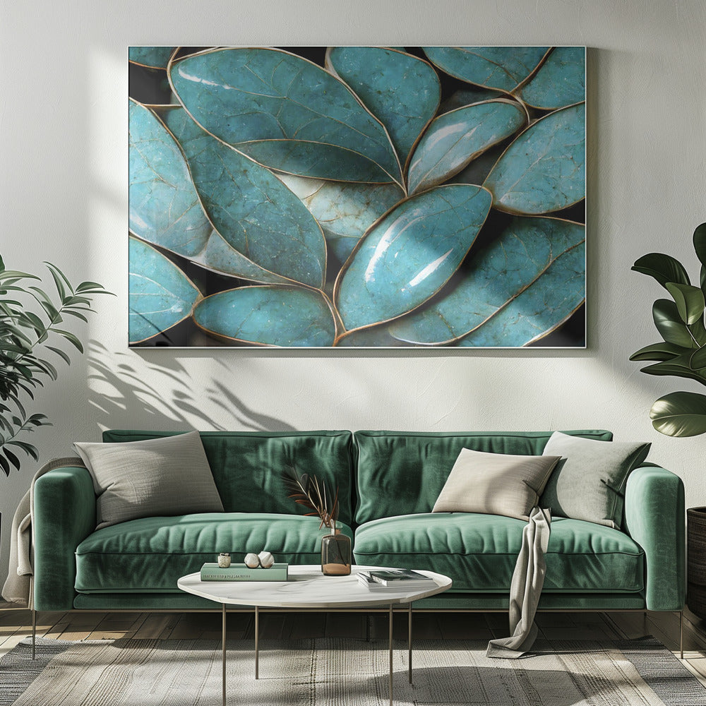 Glistening Leaves | Canvas