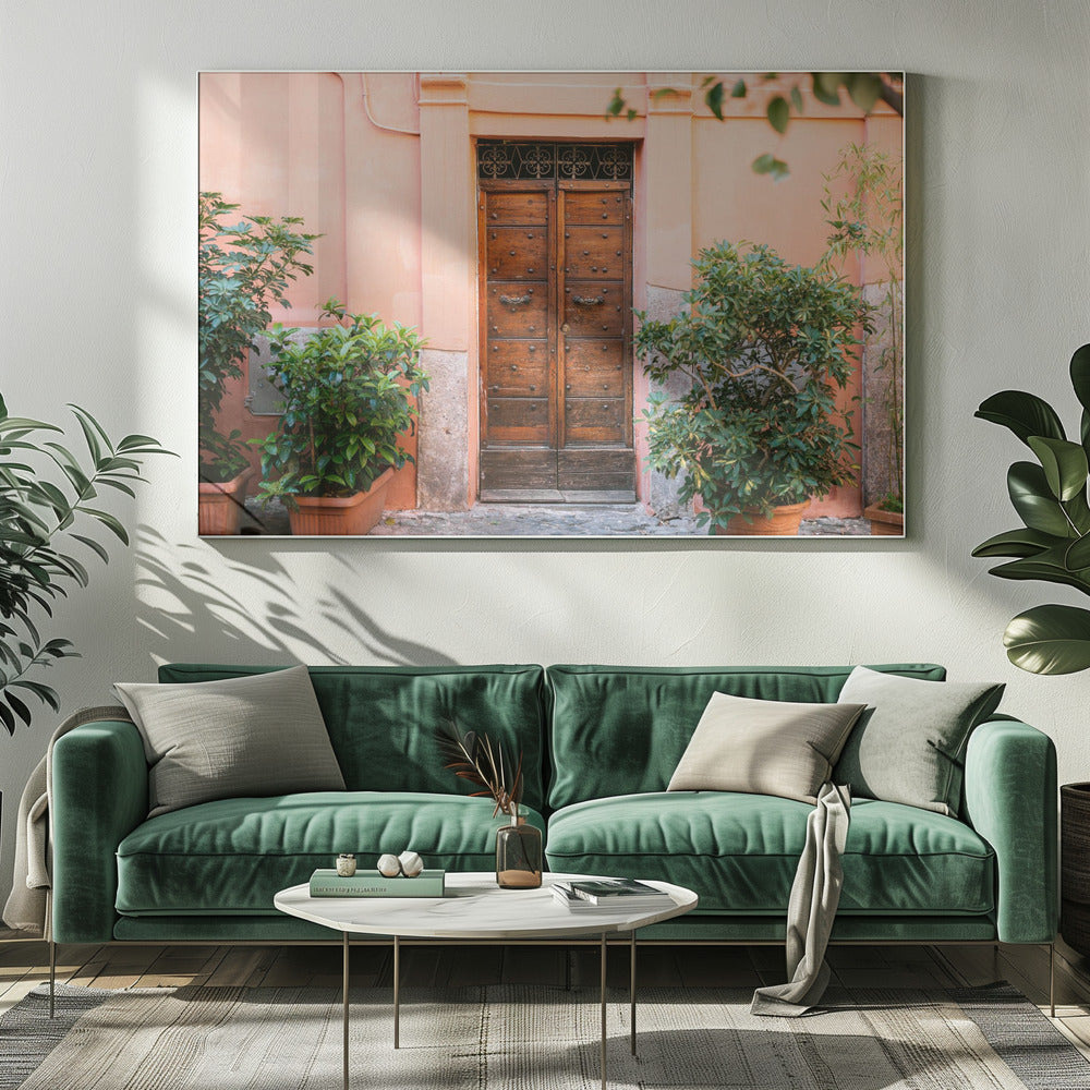 The Trastevere door | Canvas