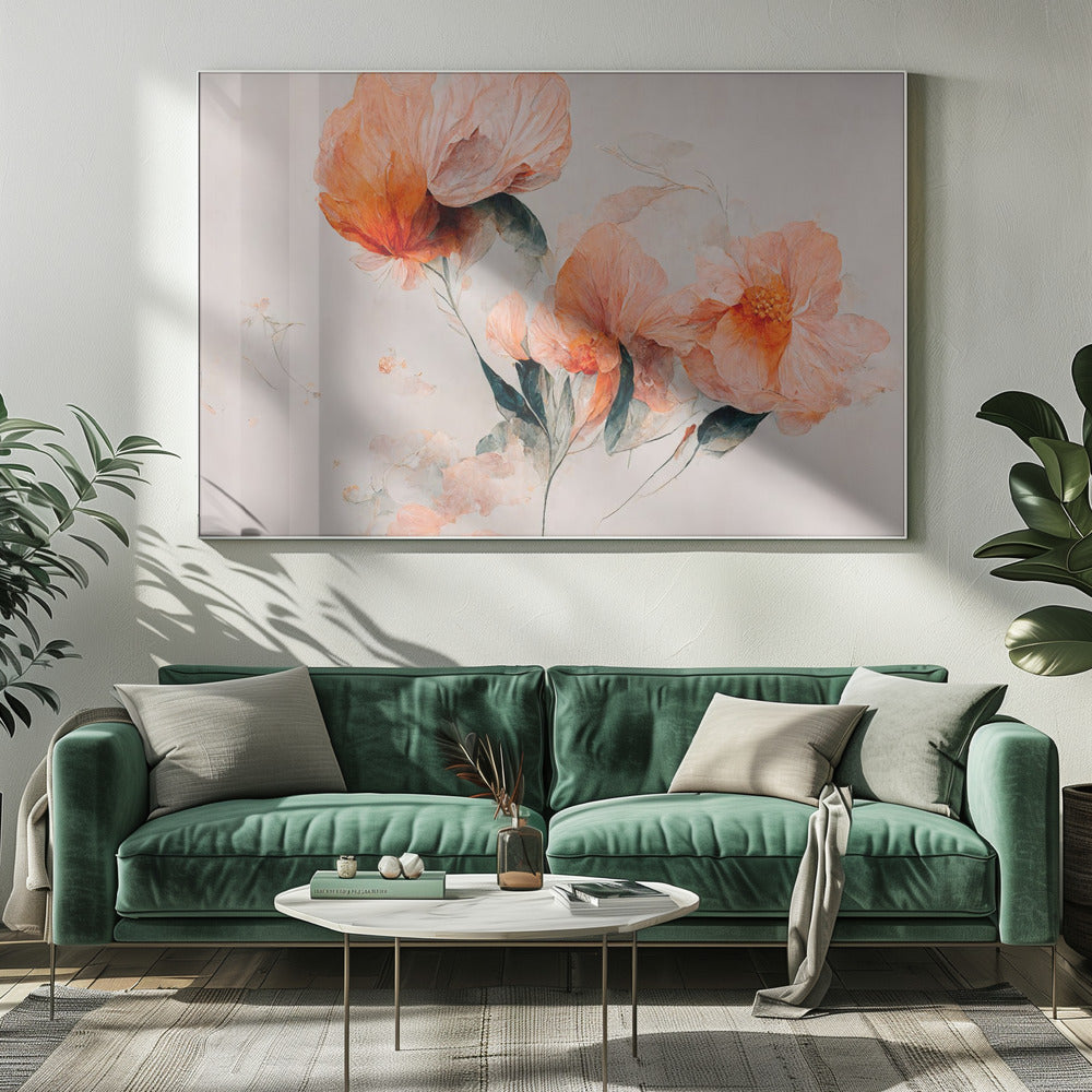 Delicate Floral Dreams | Canvas