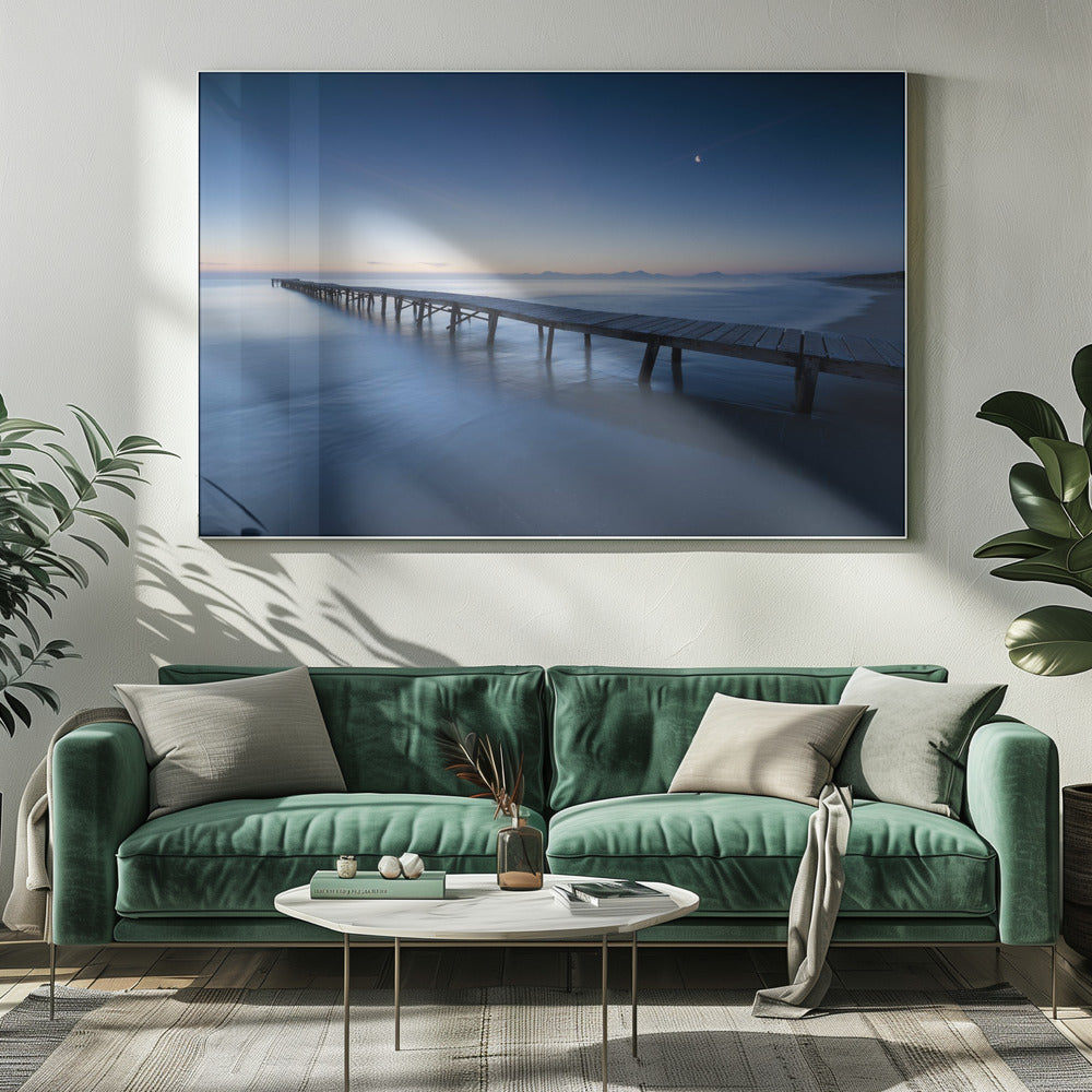 Blue Jetty | Canvas