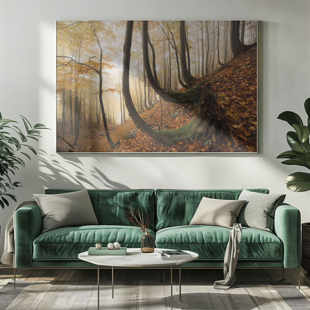 Mystic Autumn Forest | Canvas