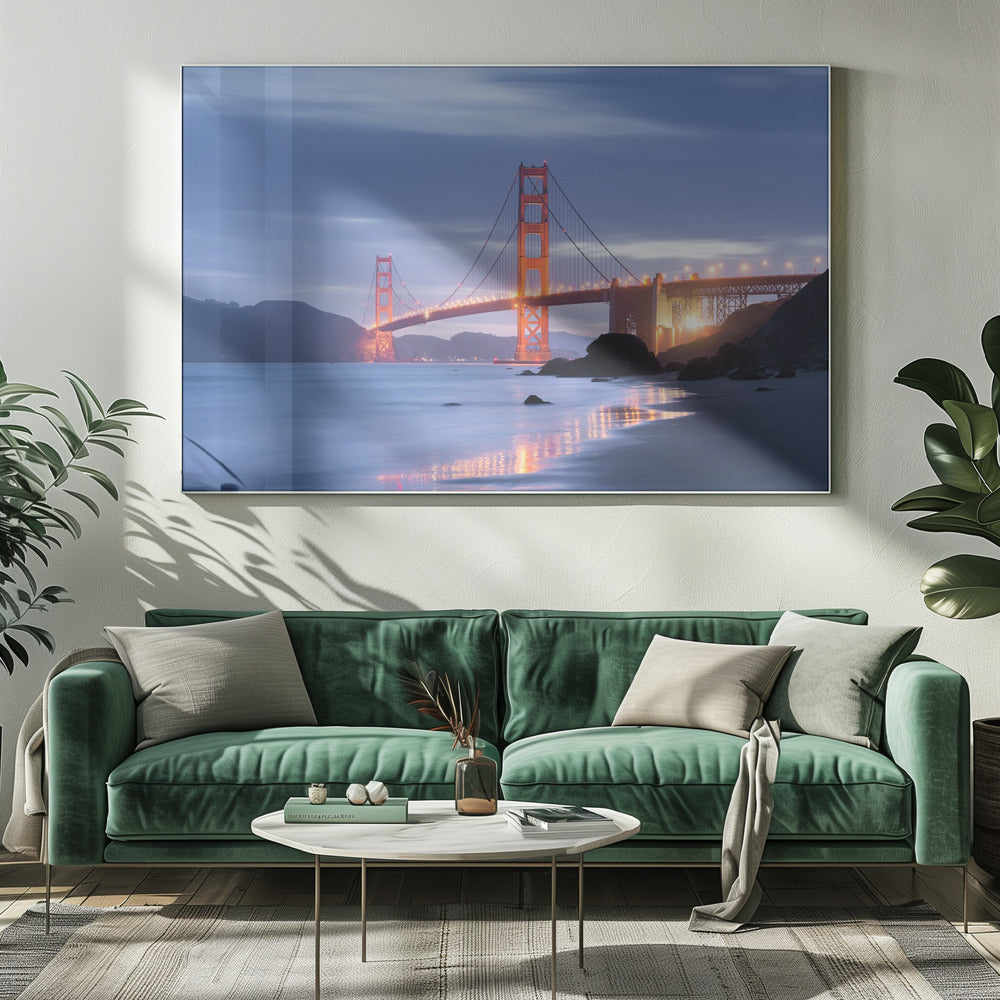 Golden Gate Twilight | Canvas