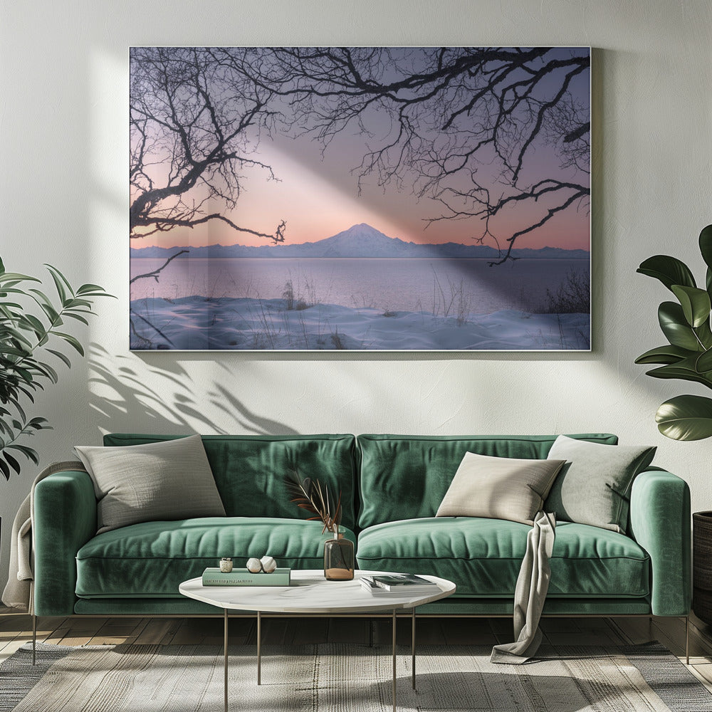Alaskan Volcanoe | Canvas