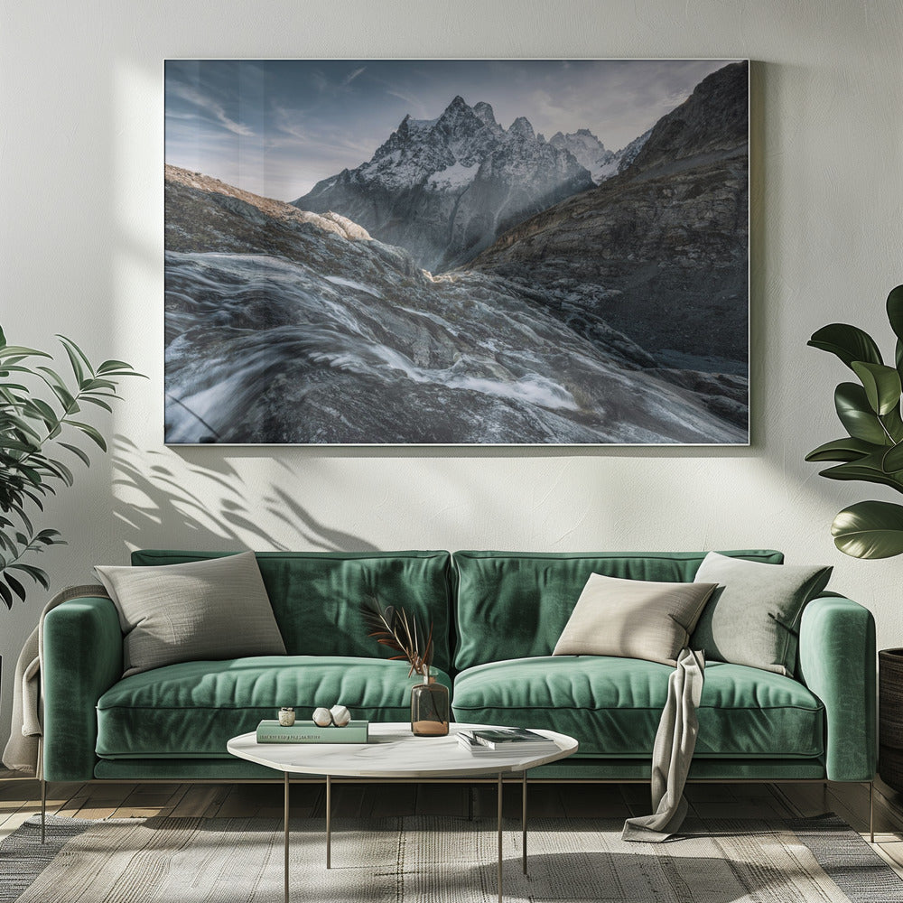 Monochrome Mountain | Canvas