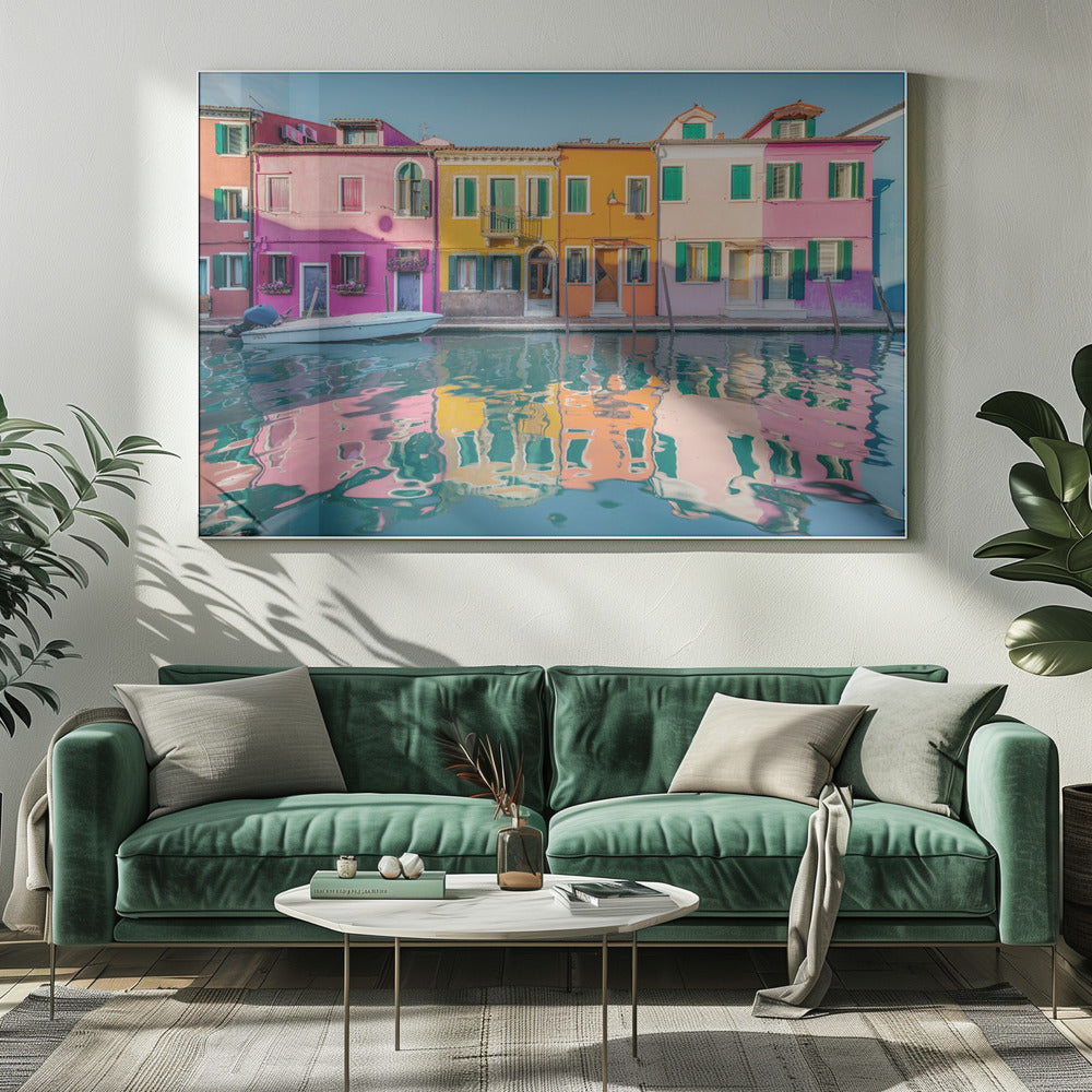 Colored Burano | Canvas