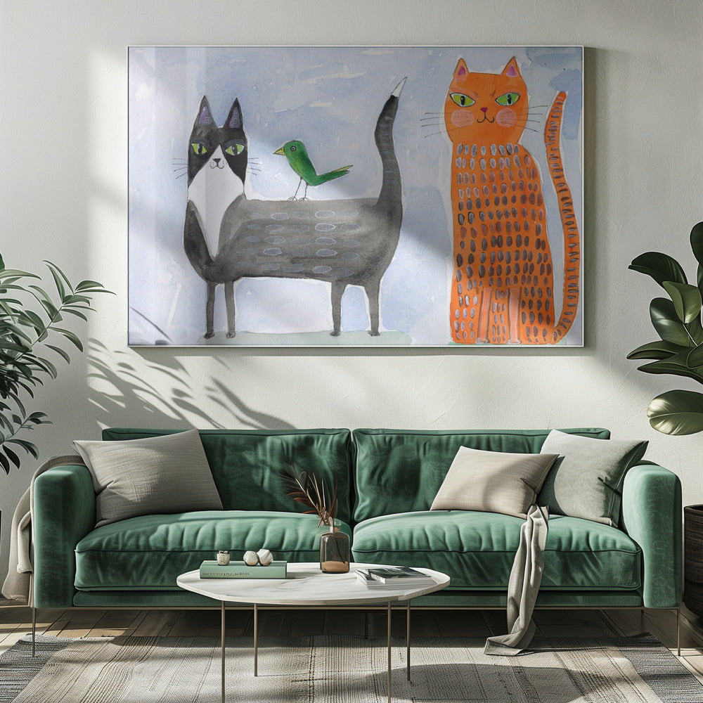Unusual Friends | Canvas