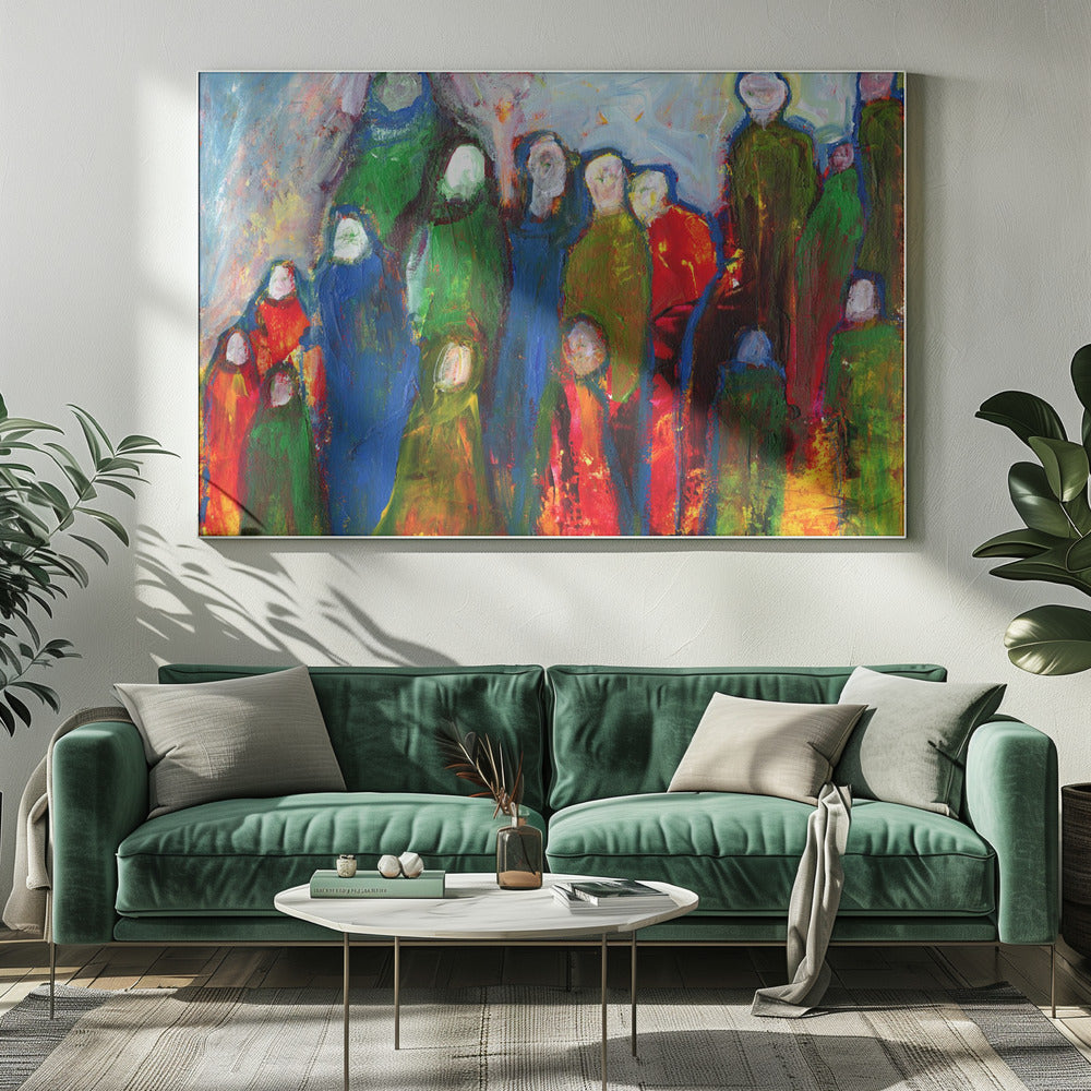 The gathering | Canvas
