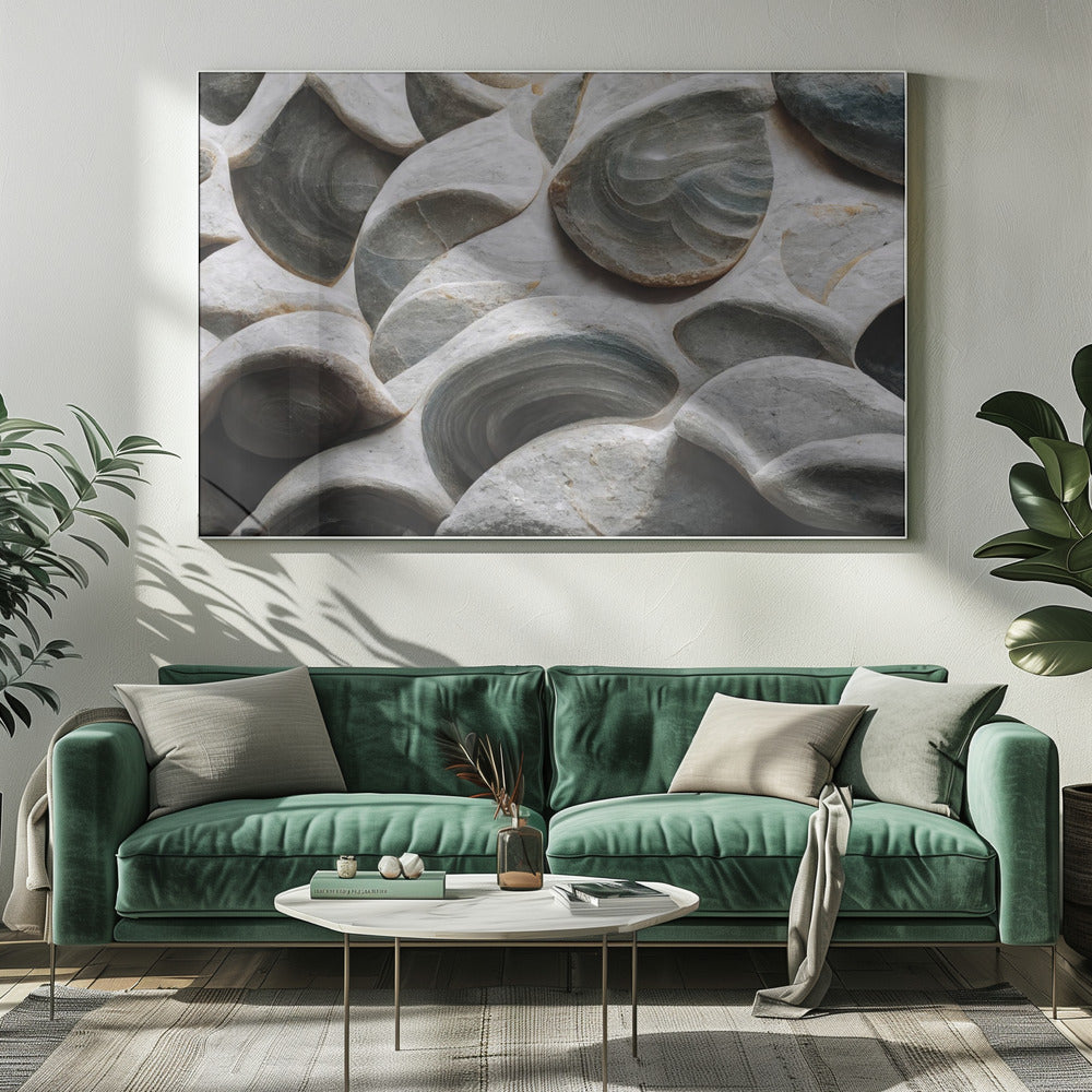 Stone Petal Harmony | Canvas