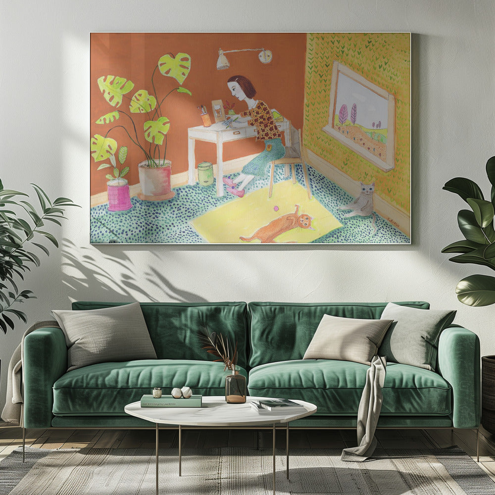 Life with Cats | Canvas