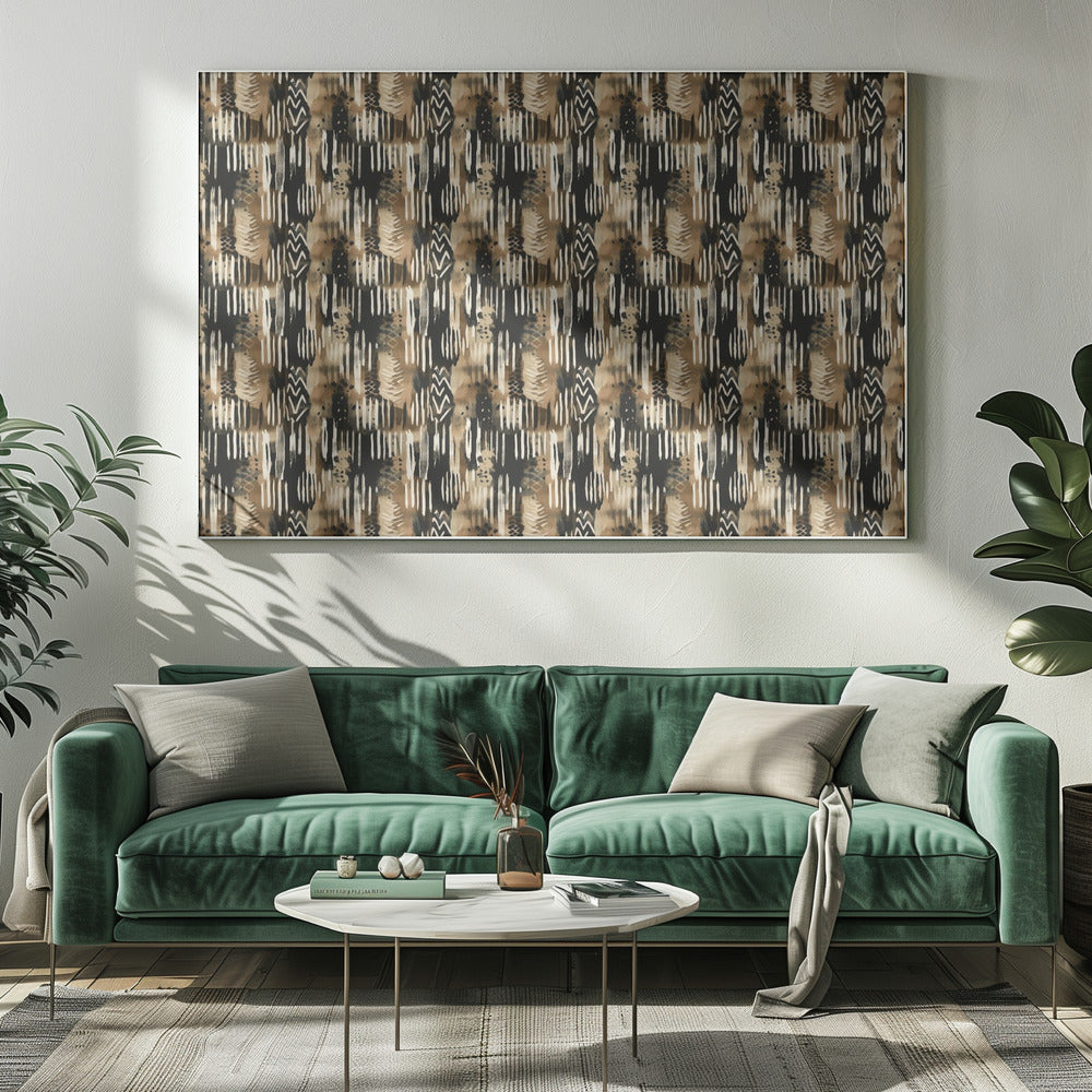 Rhythmic Earth Tones | Canvas