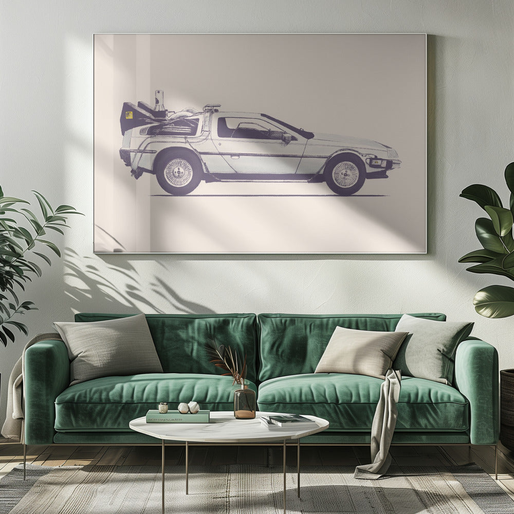 Delorean | Canvas