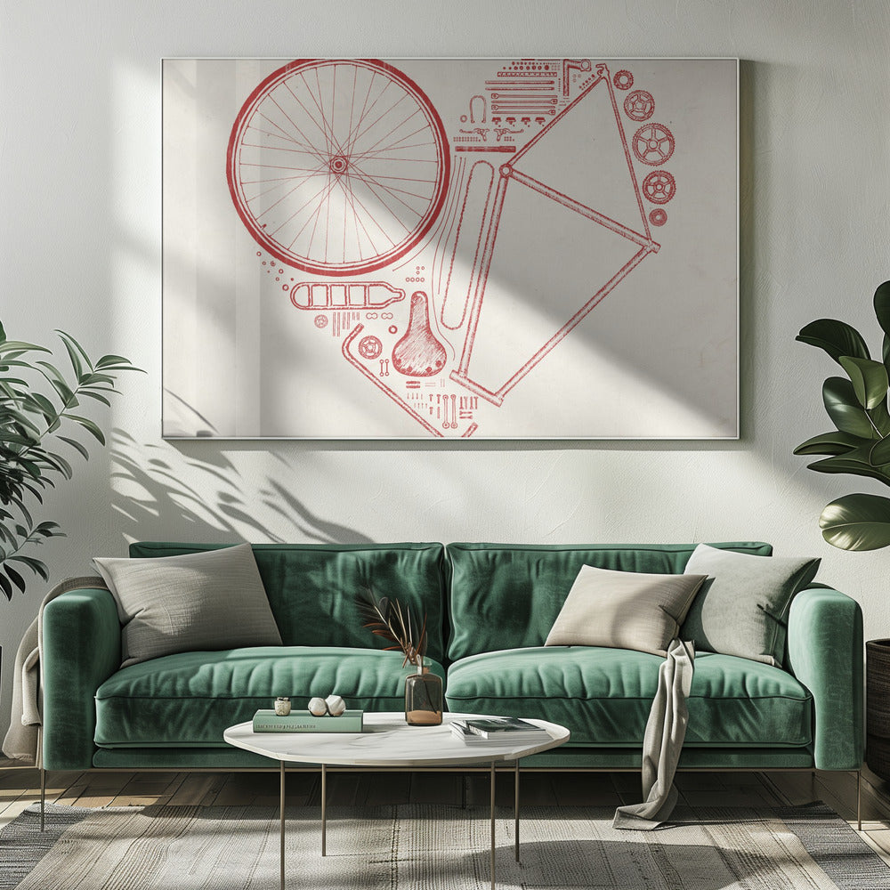 Love Bike Nº2 | Canvas