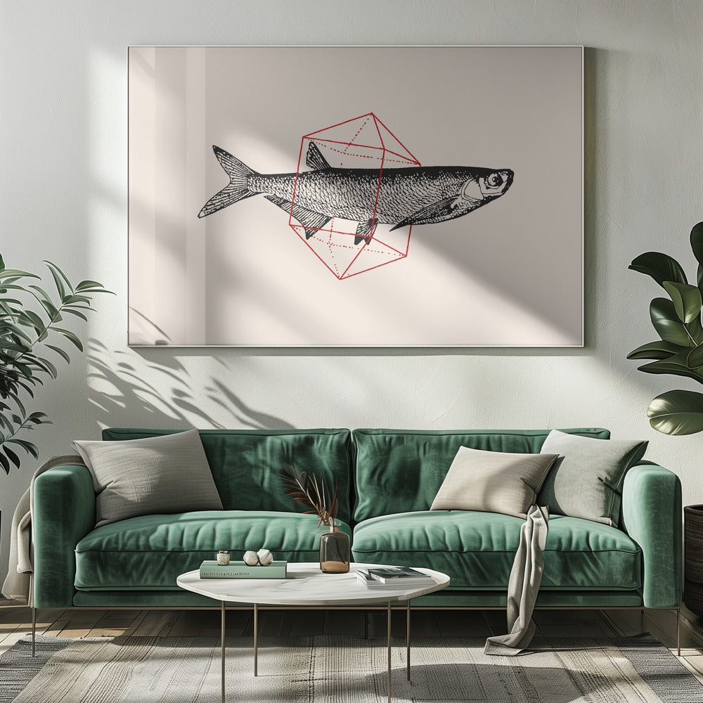 Fish In Geometrics Nº2 | Canvas