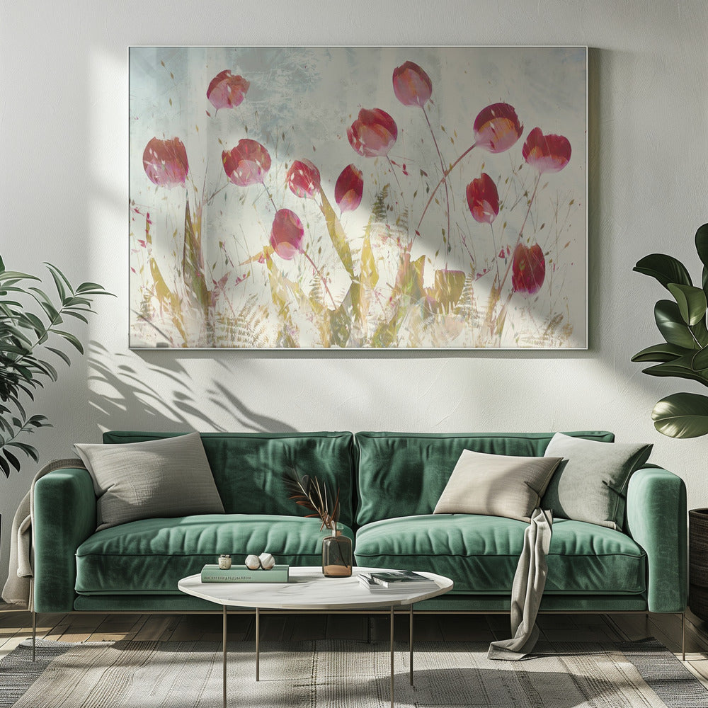 Happy tulips | Canvas