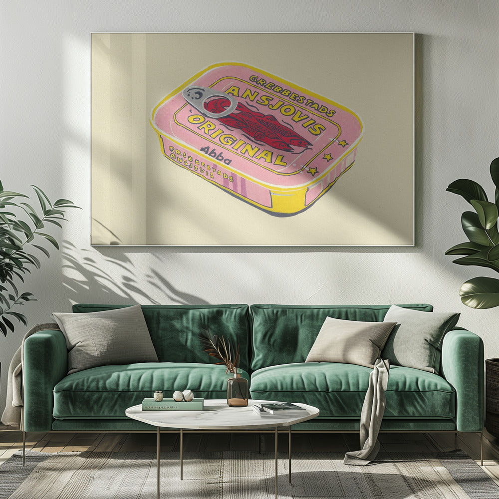 Abba Ansjovis | Canvas