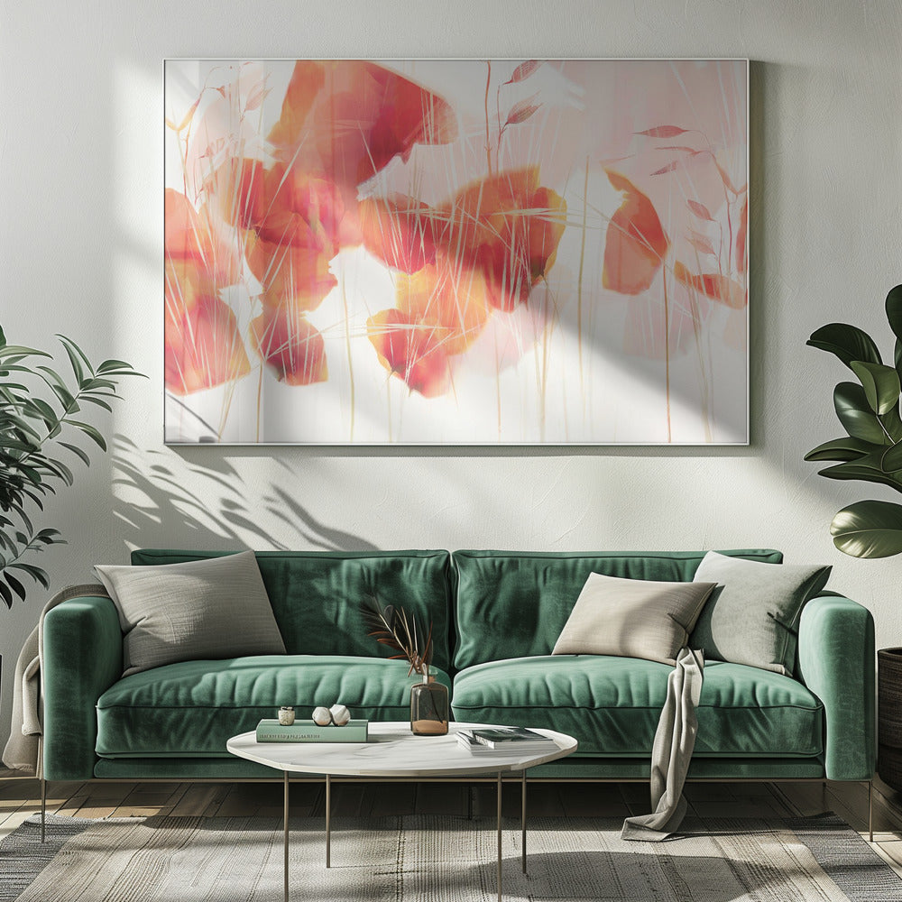 Modern poppies | Canvas