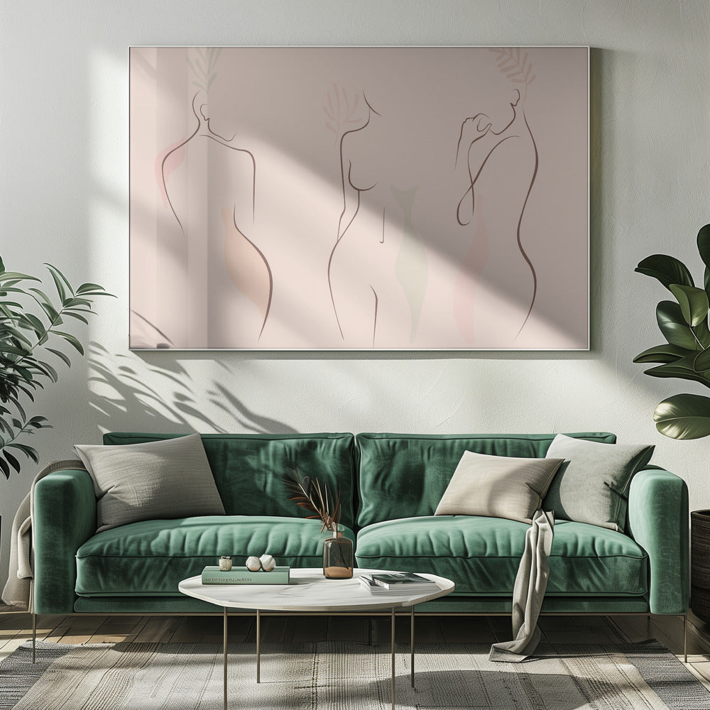 Graceful Silhouettes | Canvas