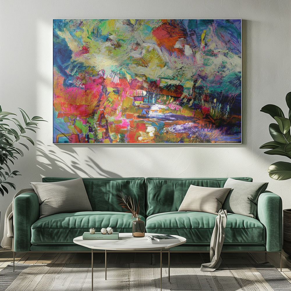 Expressionist  Abstract | Canvas