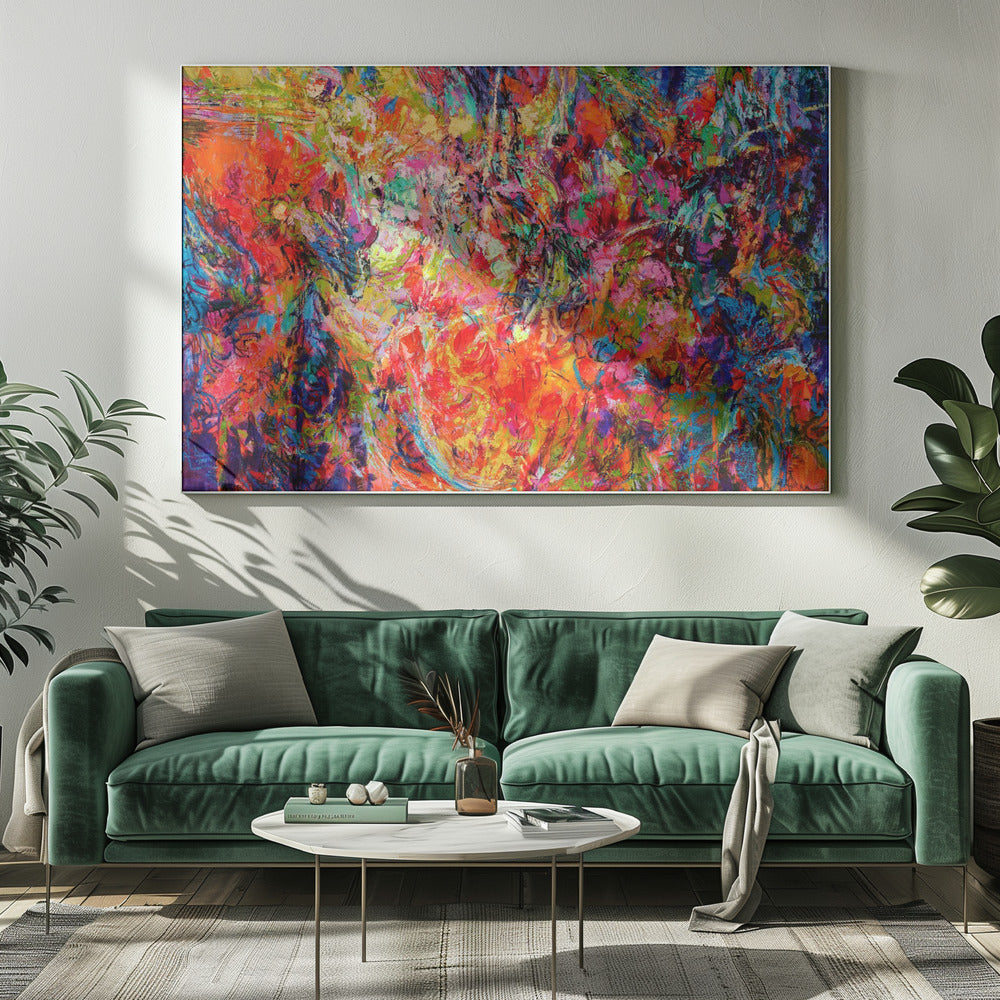 Ethereal Blossom Glow | Canvas